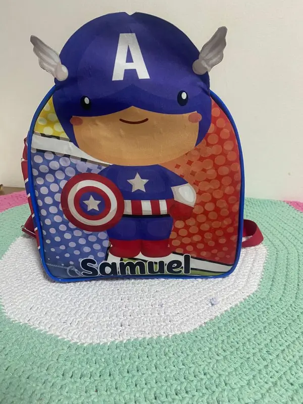 kit 10 unidades Mochilinha 3D 26X20