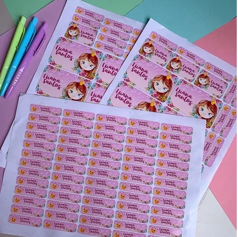 Kit essencial - 120 etiquetas