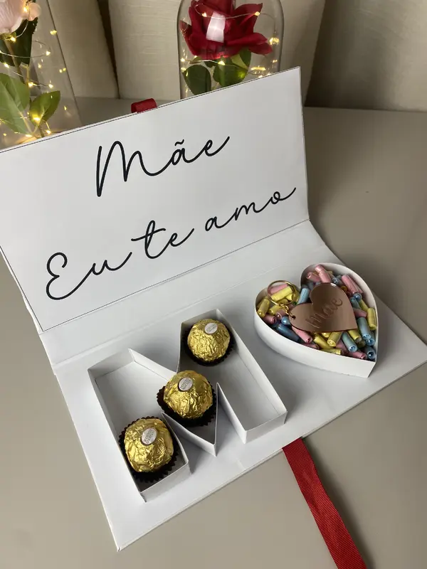 Caixa Presente “Mãe, Eu Te Amo”