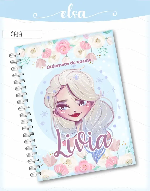 Caderneta de vacina - Elsa