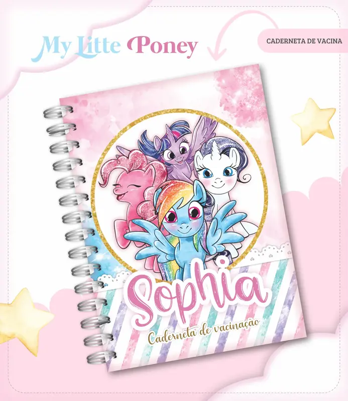 Caderneta de vacina - My litte poney