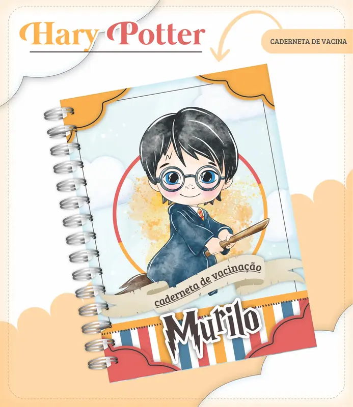 Caderneta de vacina - Hary Potter