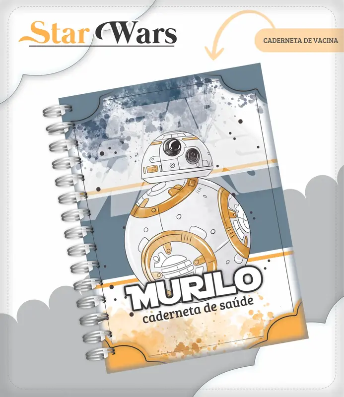 Caderneta de vacina - StarWars