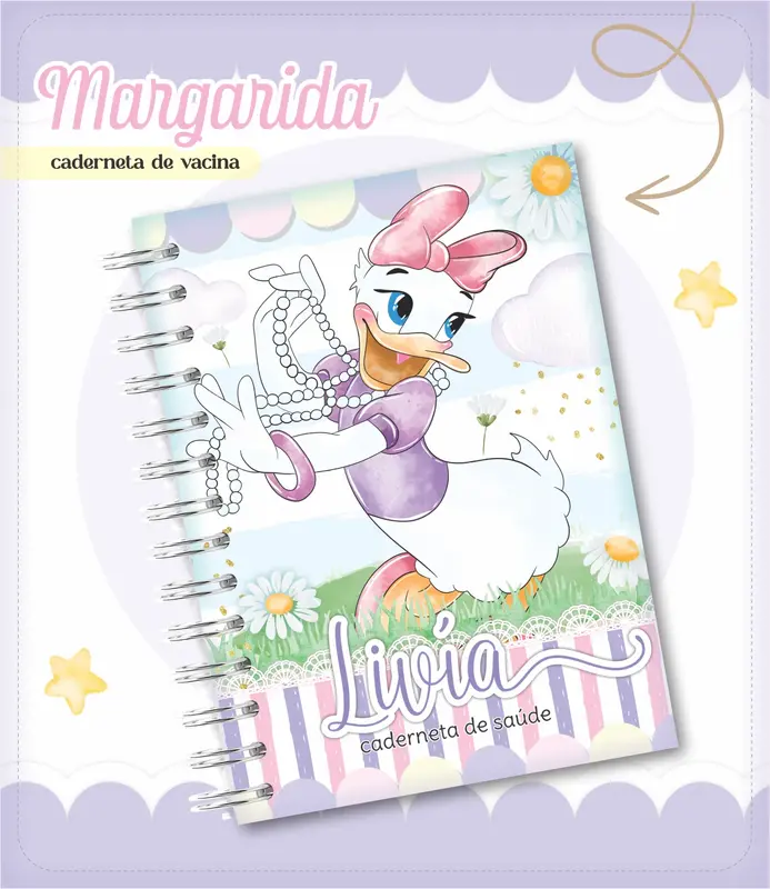 Caderneta de vacina - Margarida