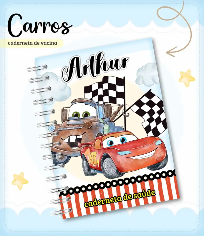 Caderneta de vacina - Carros