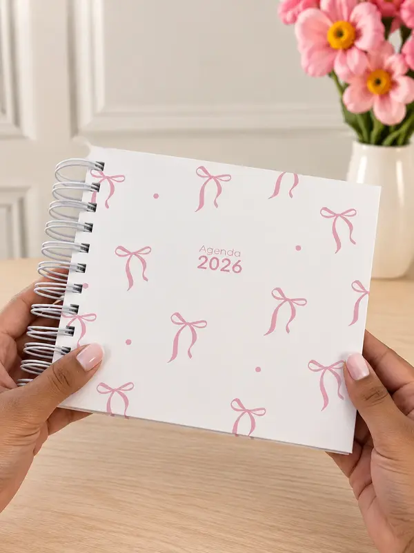 Agenda Mini Quadrada Personalizada