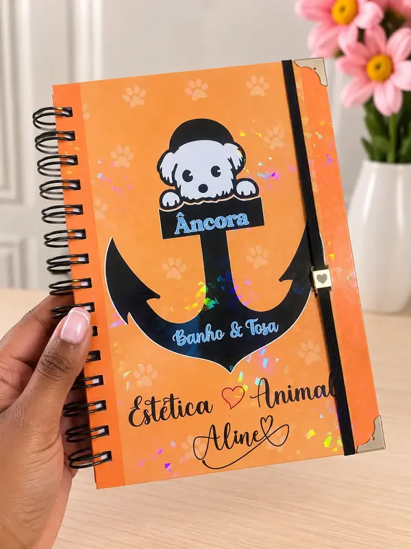 Caderno Personalizado 100 Folhas - Wire-o