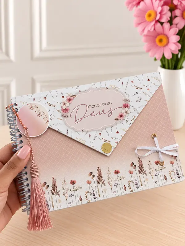 Caderno Cartas para Deus - Rose