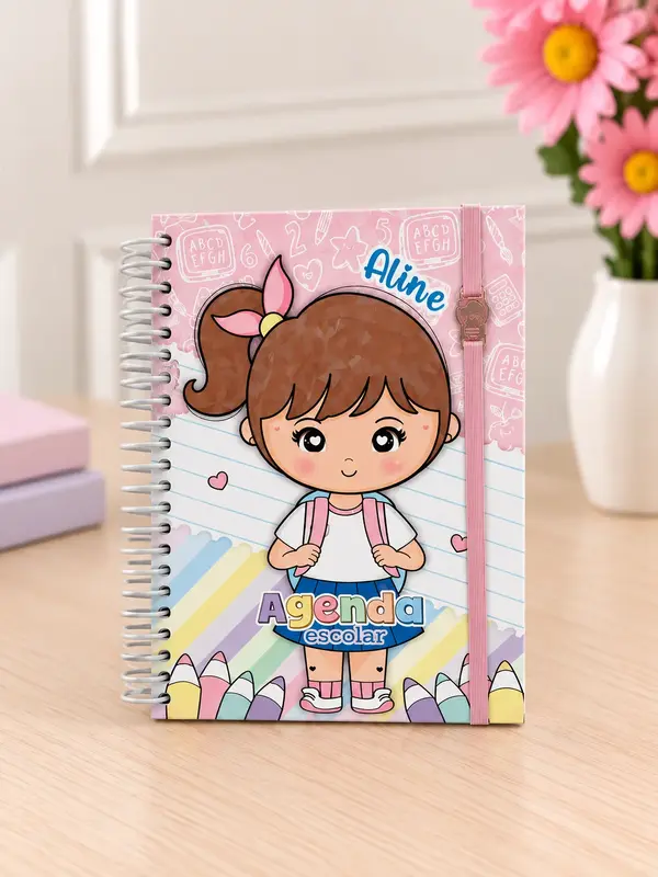 Agenda Escolar Personalizada – Organização para o Ano Letivo